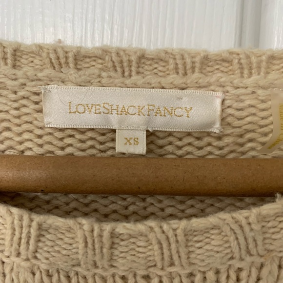 Love Shack Fancy embroidered sweater - Picture 2 of 6